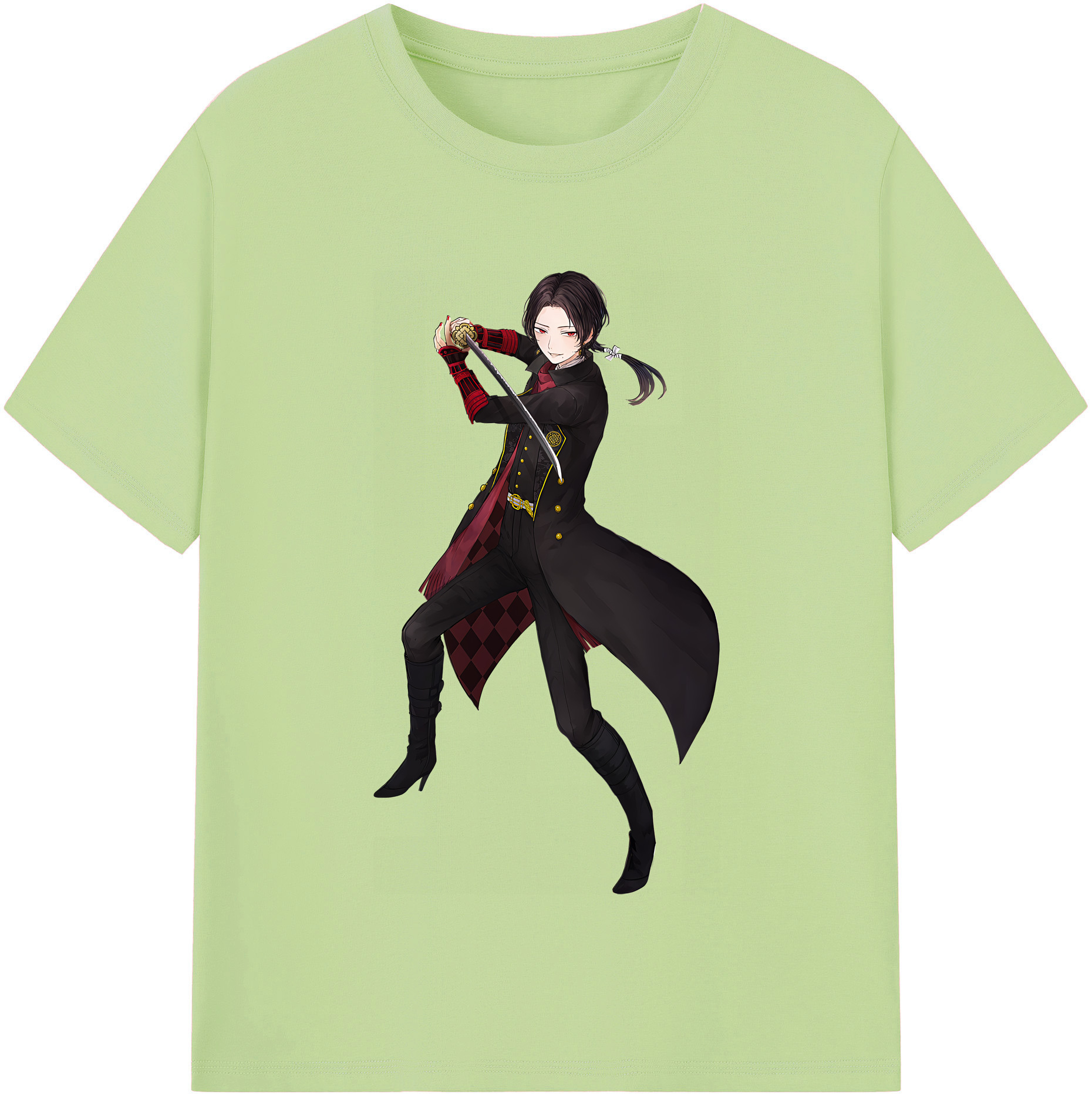 （画像用） 刀剣乱舞 Touken Ranbu 綿100％半袖Tシャツ（フロントプリント）